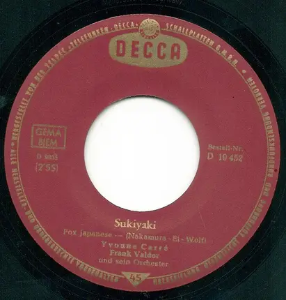 Yvonne Carré - Sukiyaki