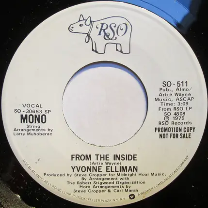 Yvonne Elliman - From The Inside