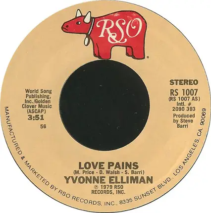 Yvonne Elliman - Love Pains
