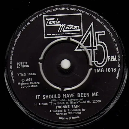 Yvonne Fair - It Should Have Been Me