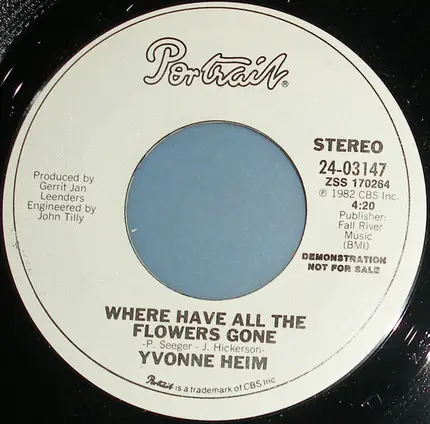Yvonne Heim - Where Have All The Flowers Gone