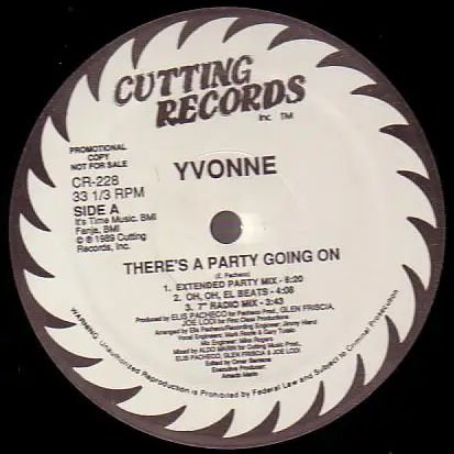 Yvonne - There's A Party Going On