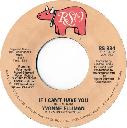 Yvonne Elliman - If I Can't Have You