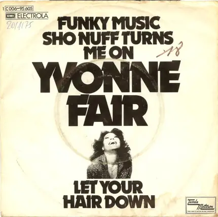 yvonne fair - funky music sho nuff turns me on / let your hair down