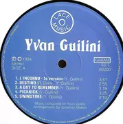 LP - Yvan Guilini - L'inconnu - Gatefold Sleeve