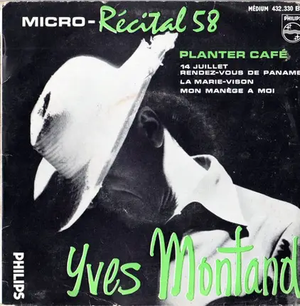 Yves Montand - Micro - Récital 58 (N°4)