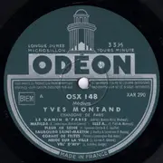 LP - Yves Montand - Chansons De Paris