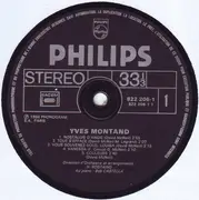 LP - Yves Montand - Chante D. Mc Neil - F. Giroud - M. Legrand - M. Jonasz - J.-P. Bisson - J.-M. Sénia