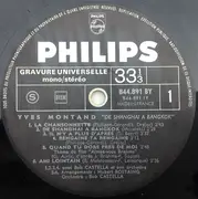 LP - Yves Montand - De Shanghai A Bangkok