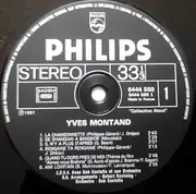 LP - Yves Montand - La Chansonnette