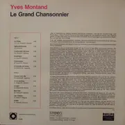 LP - Yves Montand - Le Grand Chansonnier