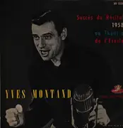 LP - Yves Montand - Succès Du Récital 1958 - Booklet