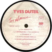 LP - Yves Duteil - Ton Absence