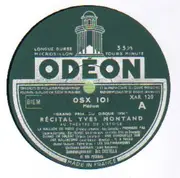 Double LP - Yves Montand - Thére De L' Etoile Récital