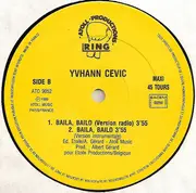 12inch Vinyl Single - Yvhann Cévic - Baila, Bailo