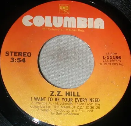 Z.Z. Hill - I Don't Want Our Love To Be No Secret