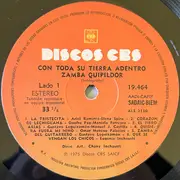 LP - Zamba Quipildor - Con Toda Su Tierra Adentro