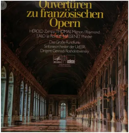 Zampa (Hérold), Mignon (Thomas), Raymond (Thomas) - Ouvertüren zu französischen Opern