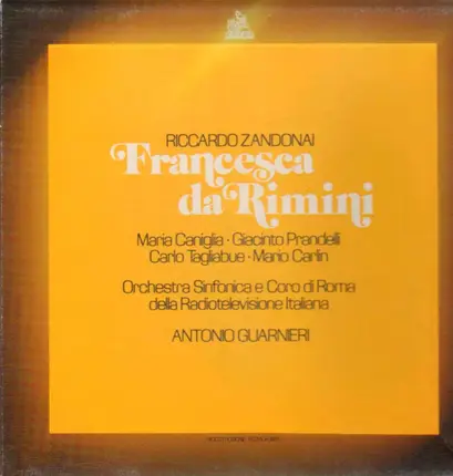 Zandonai - Francesca da Rimini