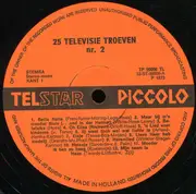 LP - Zangeres Zonder Naam , Danny Cardo , Jenny Sieben , Peter van Voorn , Willy , Fred Limpens , Bobby - 25 Televisie Troeven 2