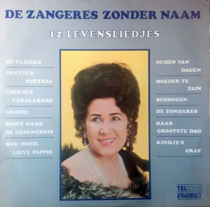 Zangeres Zonder Naam met Het Telstar Orkest o.l.v. Jean Kraft - 12 Levensliedjes