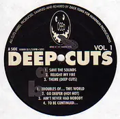 zack toms - Deep Cuts Vol. 1