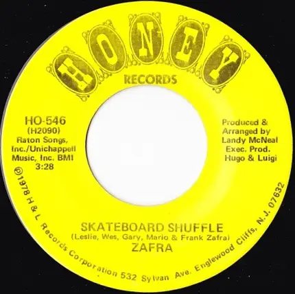 Zafra - If You Never Wanted My Love / Skateboard Shuffle