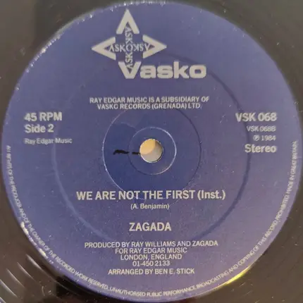 Zagada - We Are Not The First