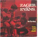 7inch Vinyl Single - Zager & Evans - Mr. Turnkey / Cary Lynn Javes