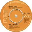 7inch Vinyl Single - Zager & Evans - Cary Lynn Javes