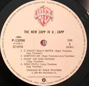 LP - Zapp - The New Zapp IV U - + Insert