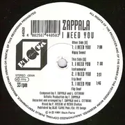 12'' - Zappala - I Need You