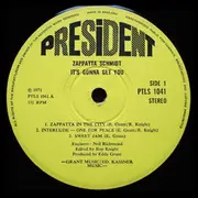 LP - Zappatta Schmidt - It's Gonna Get You - UK PRESIDENT