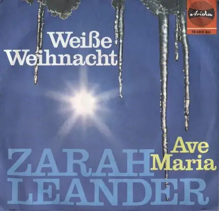Zarah Leander - Ave Maria / Weiße Weihnacht