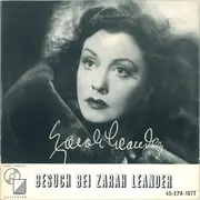 7inch Vinyl Single - Zarah Leander - Besuch Bei Zarah Leander - EP