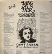 Double LP - Zarah Leander - Lang ist's her - Zarah Leander international