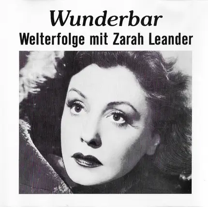 Zarah Leander - Wunderbar