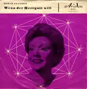 7inch Vinyl Single - Zarah Leander - Wenn Der Herrgott Will - EP, Mono