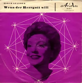 Zarah Leander - Wenn der Herrgott will