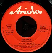 7inch Vinyl Single - Zarah Leander - Ave Maria / Weiße Weihnacht - Mono