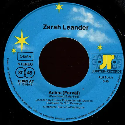 Zarah Leander - Fragen