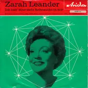 7inch Vinyl Single - Zarah Leander - Ich Hab' Eine Tiefe Sehnsucht In Mir - EP, Mono