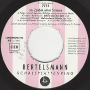 7inch Vinyl Single - Zarah Leander - Im Zauber einer Stimme Folge 4