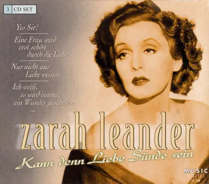 Zarah Leander - Kann denn Liebe Sünde sein