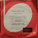 7inch Vinyl Single - Zarah Leander - Zarah Leander Singt
