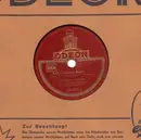 Schellack - Zarah Leander - Reite, kleiner Reiter.../ Schiff ahoi!