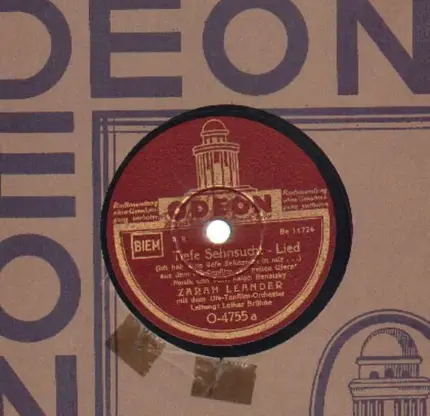 Zarah Leander - Tiefe Sehnsucht