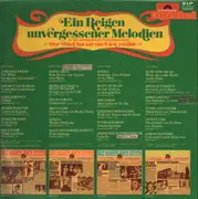Double LP - Zarah Leander, Helmut Zacharias, Lore Lorentz - Ein Reigen unvergessener Melodien