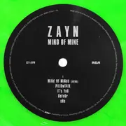 Double LP - Zayn - Mind Of Mine - Deluxe Edition/ Neon Green vinyl