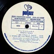 LP - Zbigniew Seifert - Kilimanjaro vol. 2